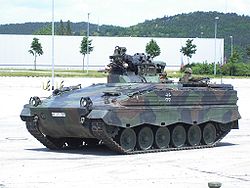 A Bundeswehr egyik Marder 1A3-asa