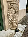 William Ohly, Relief, Hauptportal Friedhofshalle Friesenheim