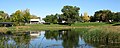 Parc Cartier-Brébeuf on the shore of the Saint-Charles River