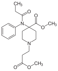 Struktur von Remifentanil