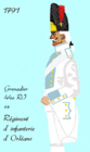 grenadier du 44e régiment d’infanterie de ligne de 1791 à 1796