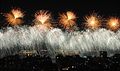 Februar: Silvesterfeuerwerk an der Copacabana