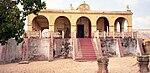 Front view of the Kothandaramaswamy Temple at Dhanushkodi