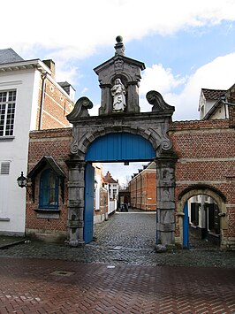 Toegangspoort van het Lierse begijnhof