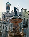 Particolare della fontana del Nettuno