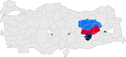 Mapa de distribución