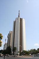 Shown here are the headquarters Tata Communications Ltd. that operates India's largest data center in Pune. VSNL a government-owned internet service provider was acquired by the Tata group and renamed Tata Communications Ltd.