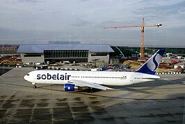 OO-SLS van Sobelair op Brussels Airport in 2001