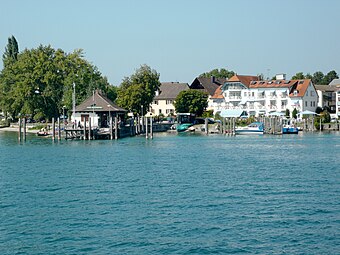 Luogo di ormeggio sul lato sud dell'isola