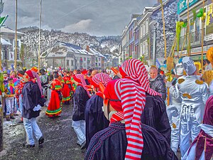 Longs-Nés, Longuès-Brèsses et Boldjî le dimanche du Carnaval.