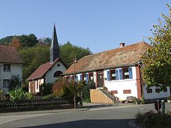 Skyline of Dimbach