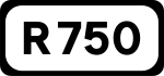 R750 road shield}}