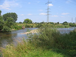 Rivier de Sieg bij Siegburg