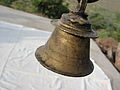 A hanging ghanta in a temple in Tamil Nadu