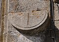 The church sundial in Arbo, Spain