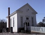 Front of McColleys Chapel in Sussex County, Delaware in February 2015