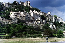 Skyline of Montbrun-les-Bains