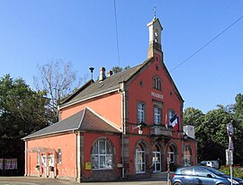 The town hall in Rossfeld