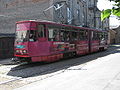 Vegg tram de Gera KT4D 239 a Liepāja, Lettonia