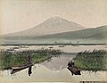 Vue du mont Fuji depuis Kashiwabara, ca. 1890.