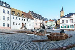 Main square of Hartha