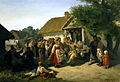 'Folkedans i Kursk guvernement' av Konstantin Trutovskij frå 1860.