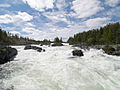 Godfarfossen on Numedalslågen