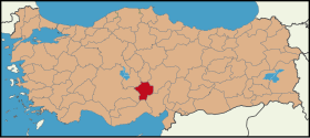 Localisation de Niğde (province)