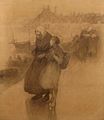 Frank O'Meara, On the quays, 1888