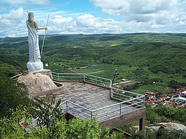 Christusbeeld in de gemeente Solidão