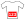 A white jersey with a red number bib.