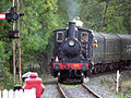 Image 63 Credit: Michael Wilmore The Kent & East Sussex Railway was opened by Colonel H.F. Stephens, the railway engineer, in 1900. At its fullest extent, it ran nearly 22 miles[35km] from Robertsbridge on the Tonbridge to Hastings main line to Headcorn on the main line between Tonbridge and Ashford, Kent. More about the Kent & East Sussex Railway... (from Portal:Kent/Selected pictures)