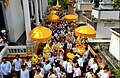 Image 39A Buddhist celebration at a Buddhist temple. (from Culture of Cambodia)