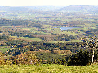 Vue du Mont Beuvray.