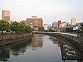 長崎市中島川(玉江橋より)