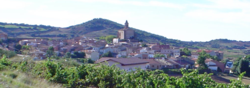 Skyline of Ventosa (La Rioja)