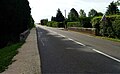 Le pont sur le Limetin et la route d'Oussoy.