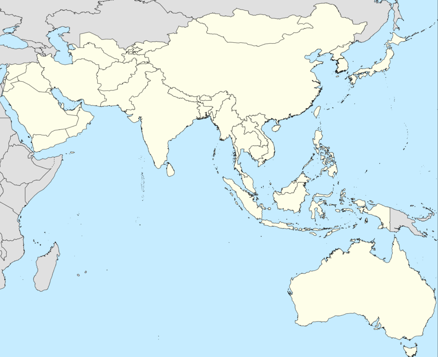 2021 AFC Cup is located in Asian Football Confederation