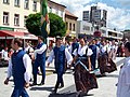 Olza folklore group on a parade