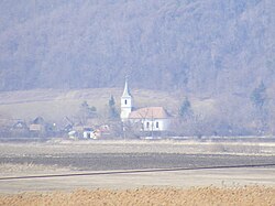 A falu Kerelőszentpál felől nézve.