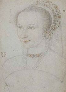 François Clouet, Marguerite d'Egmont, comtesse de Vaudémont (1549-1554).