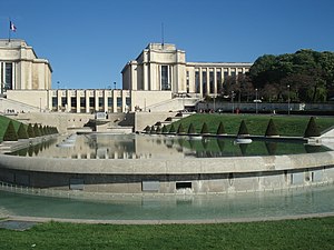 Il Palais de Chaillot per Exposition Internationale des Arts et Techniques dans la Vie Moderne del 1937