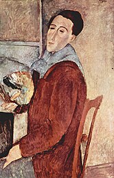 Amedeo Modigliani, Selbstporträt, 1919, kurz vor seinem Tod