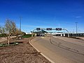 Entrance to the airport