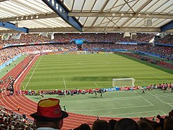 interiör Max-Morlock-Stadion.