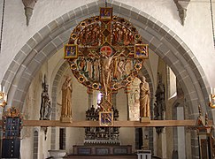 Triumphkruzifix de la iglesia de Oeja (Gotland).