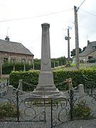 Le monument aux morts.