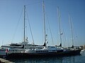 Le Phocéa au port Vauban d'Antibes en 2009.