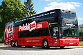 Van Hool TD927 Astromega w barwach PolskiBus.com