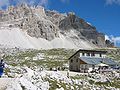 Il rifugio Lavaredo